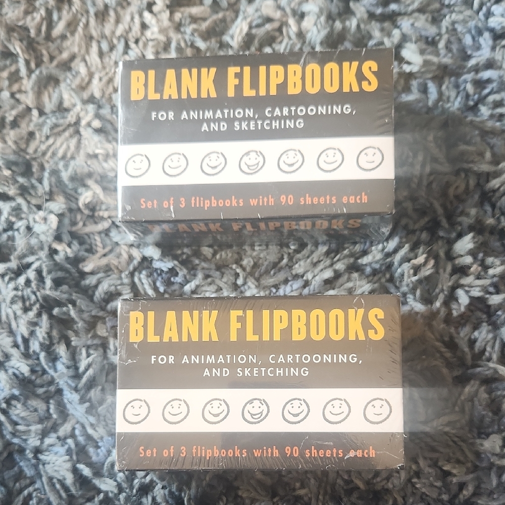 Blank Flipbooks for Animation and Sketching 6 books total